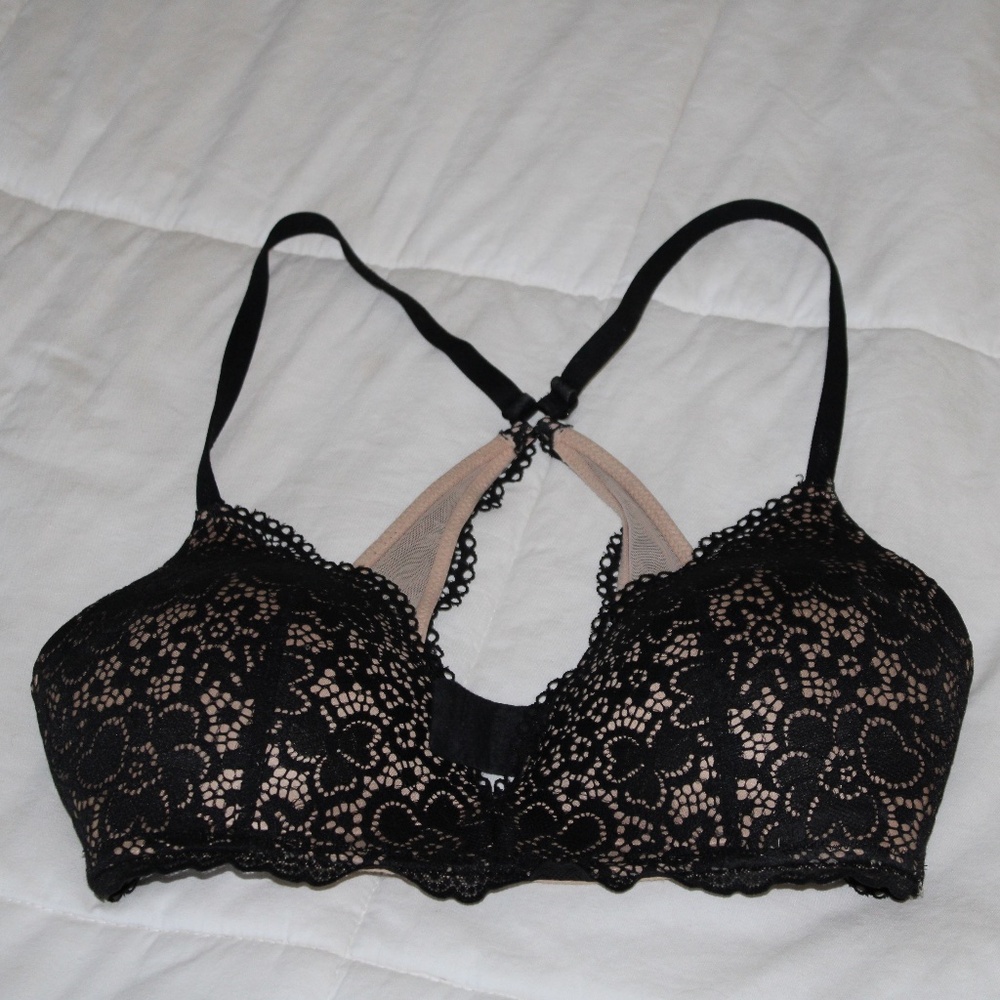 Aerie Racerback Wireless 32D Bra